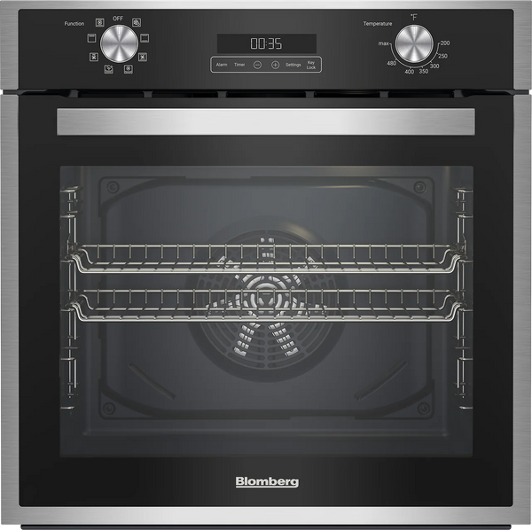 24"  Built-In Single Electric Wall Oven, True Convection, Stainless Steel