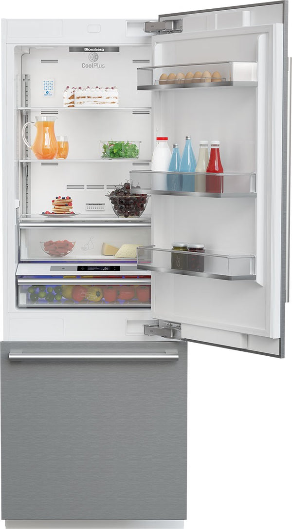 30" 16.4 cu.ft. Built-In Bottom Freezer Refrigerator, Internal Water, ENERGY STAR®